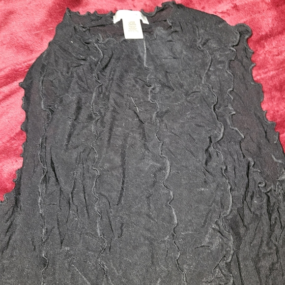 Sheer maxi sleeveless dress - size large - Picture 4 of 7